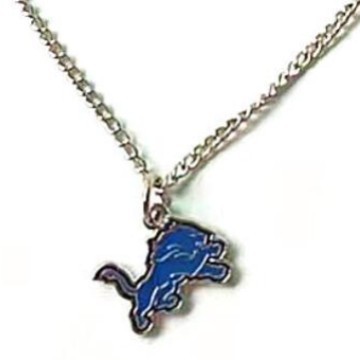Football team logo sports pendant necklace