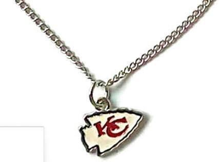 Football team logo sports pendant necklace