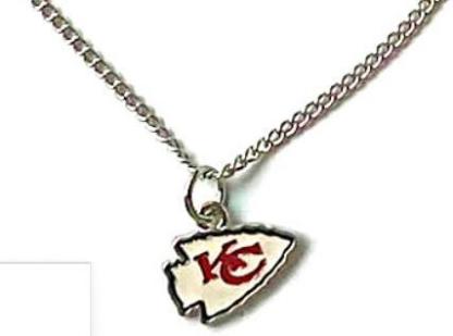 Football team logo sports pendant necklace