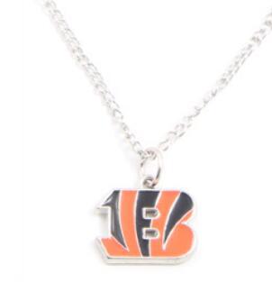Football team logo sports pendant necklace