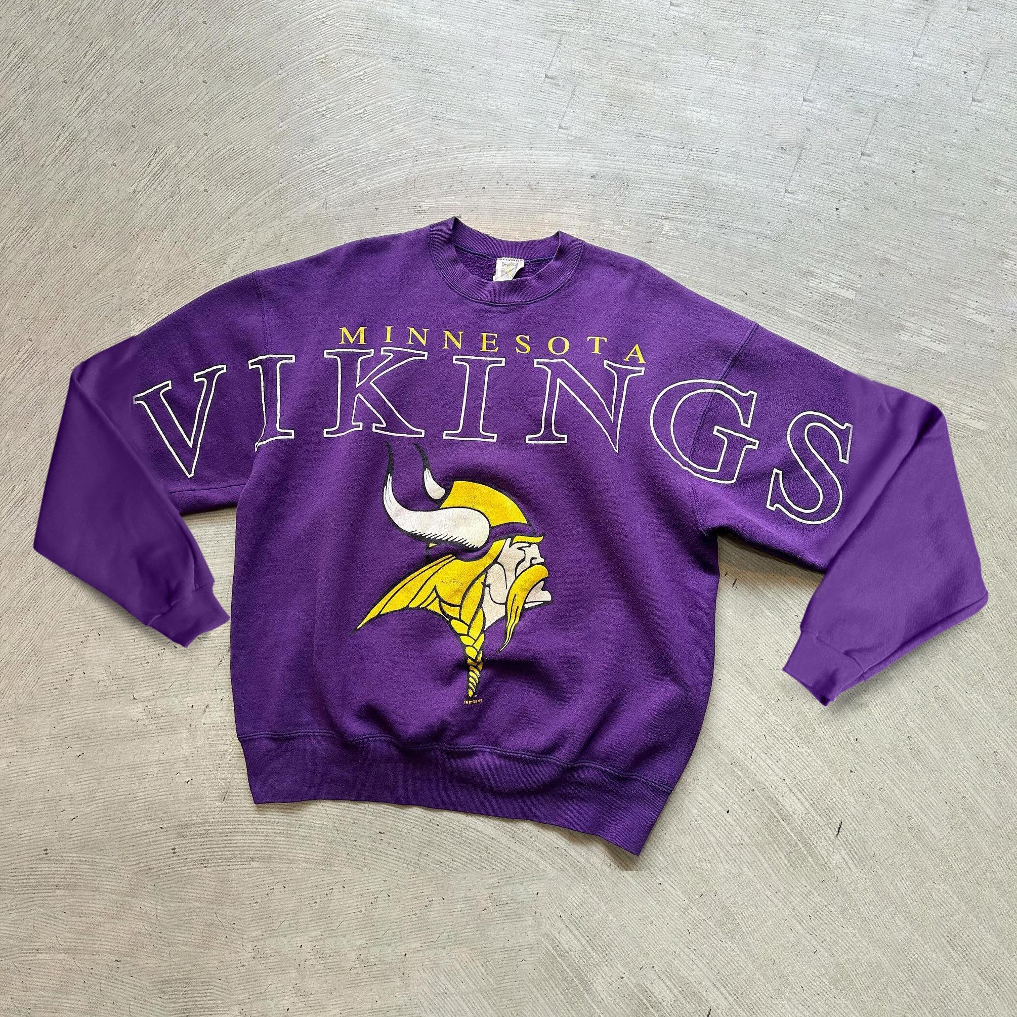Vikings crew neck sweatshirt