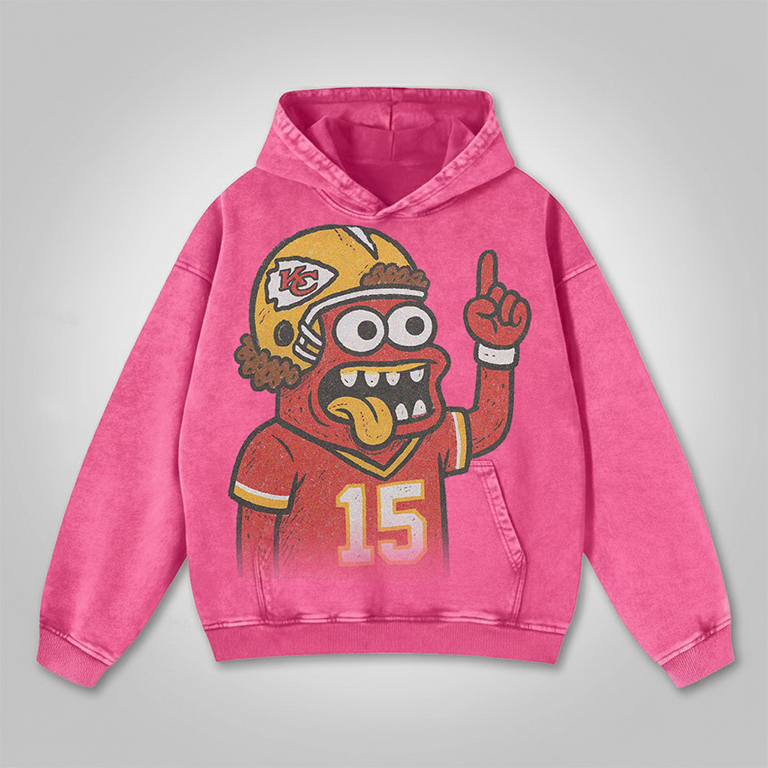 "Cleveland Cartoon hooded zipper sweatshirt"