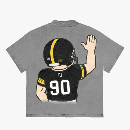”Number 90 TJ " Hardknock Tee