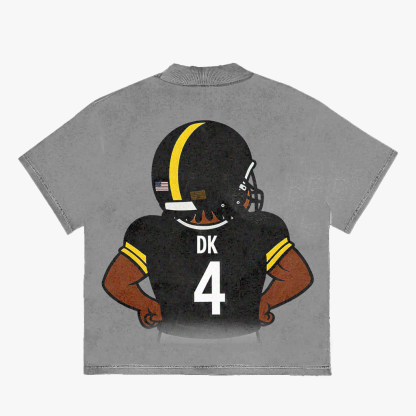 Number 4”DK" Hardknock Tee