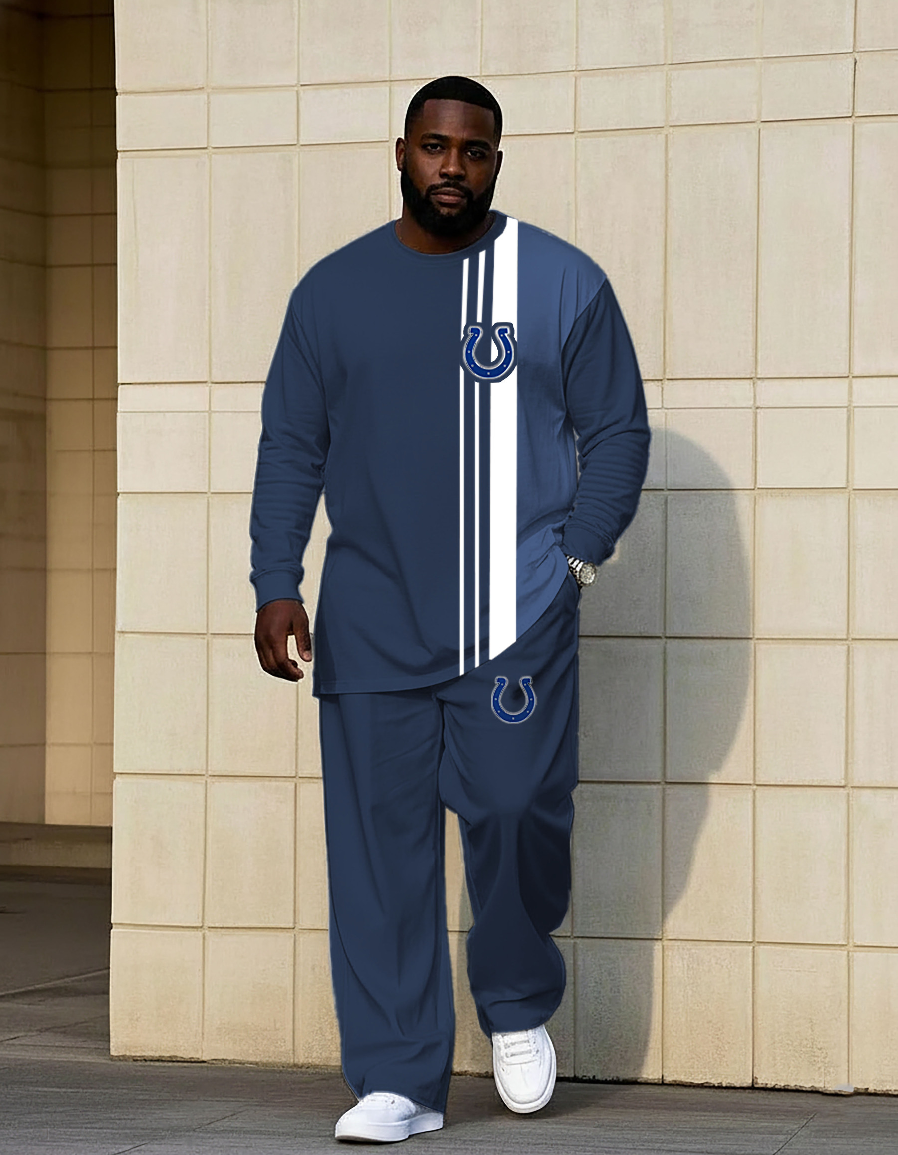 Comfort Indianapolis Colts Hardknock Pants Hoodie Set