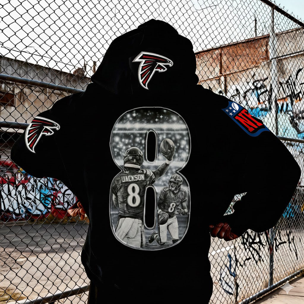 Atlanta Falcons #8 Player Graphic Hoodie