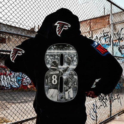 Atlanta Falcons #8 Player Graphic Hoodie