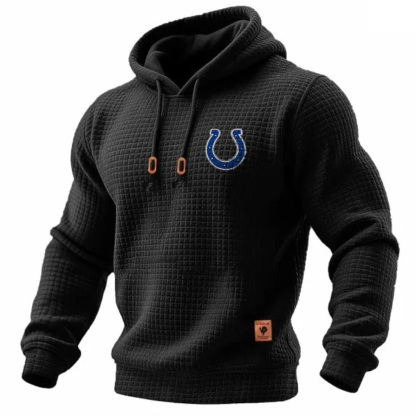 Carhartt × Colts Premium Black Knit Pullover Sweatshirt
