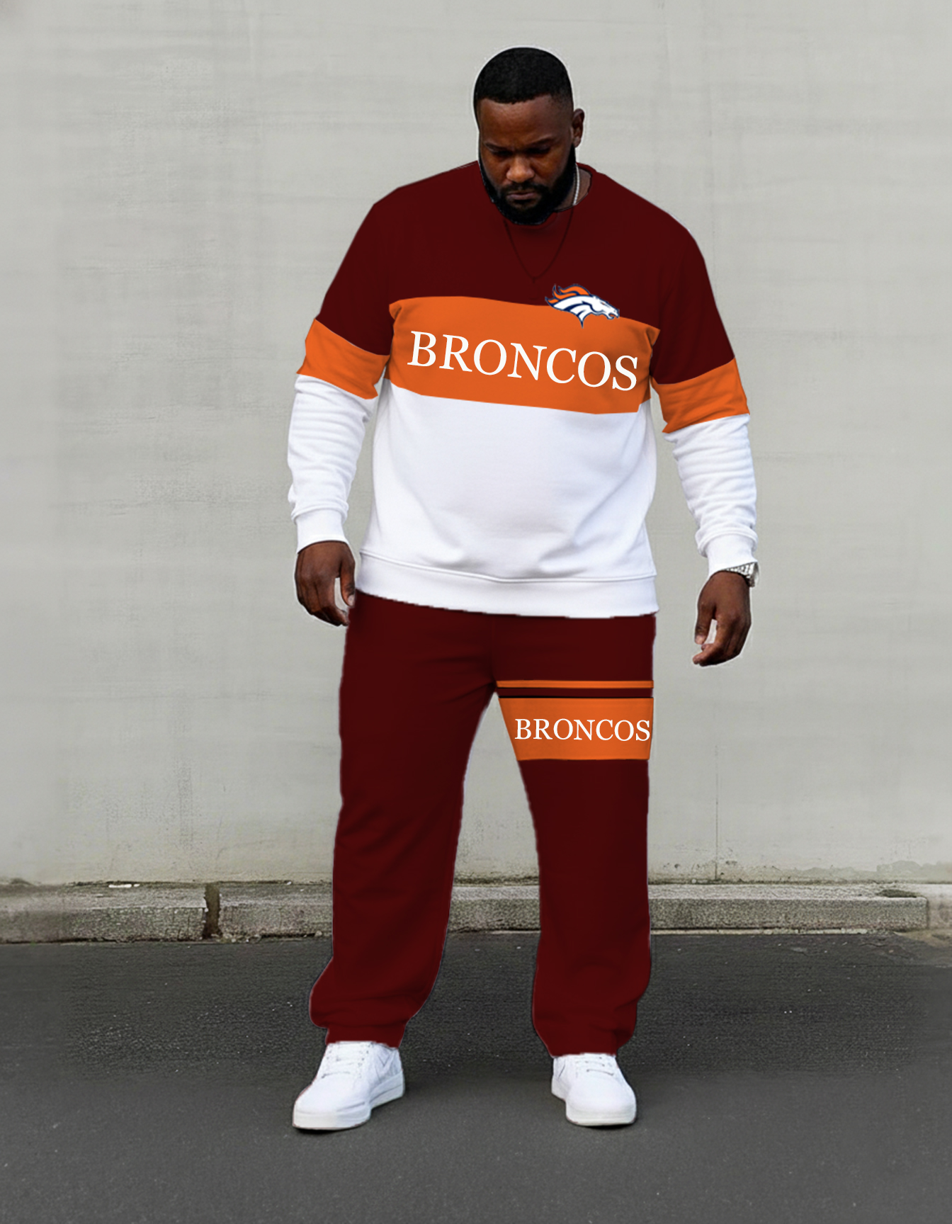 Comfortable Big & Tall Men's official sportswear from Denver Broncos
