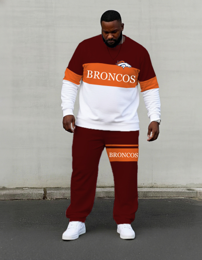 Comfortable Big & Tall Men's official sportswear from Denver Broncos
