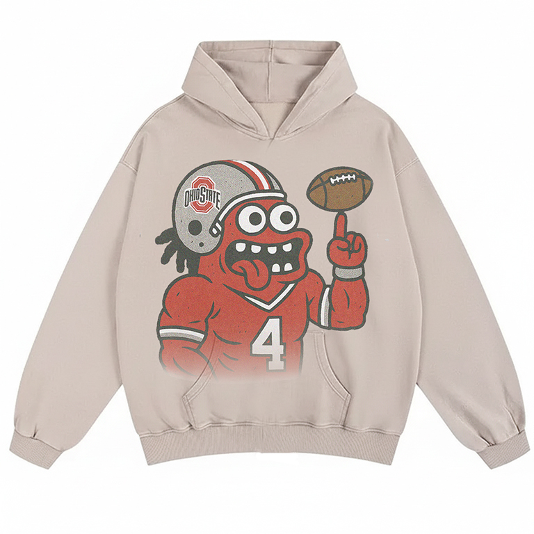 Columbus mascot hoodie