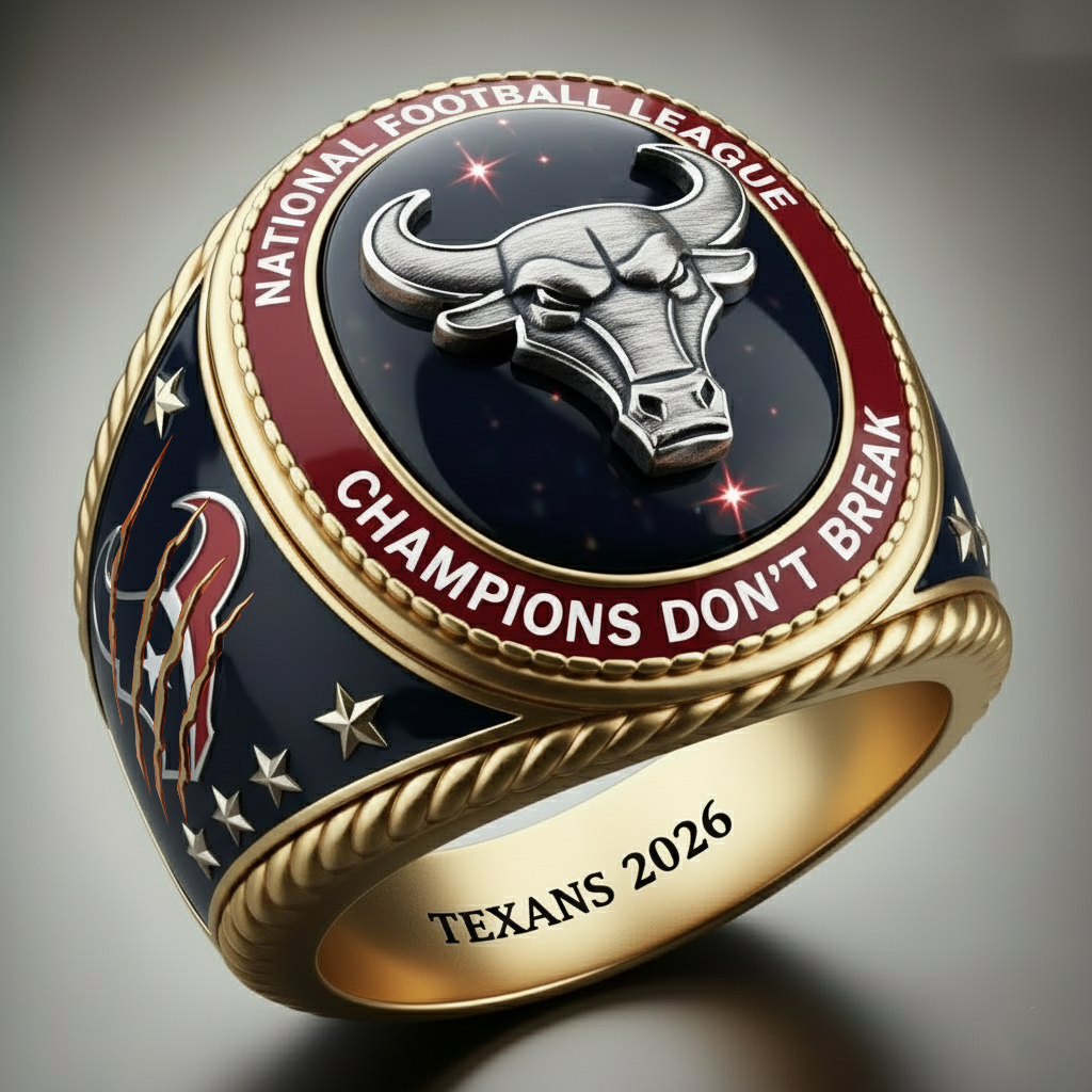 Legacy Champions Ring  3D Stereoscopic printing Multi-Team Edition