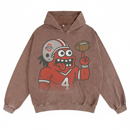 Columbus mascot hoodie