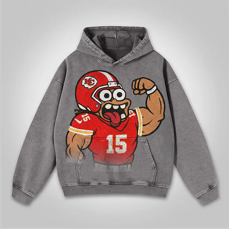 "Comic Athlete Hoodie"
