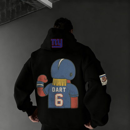 "New York cartoon Hardknock Hoodie