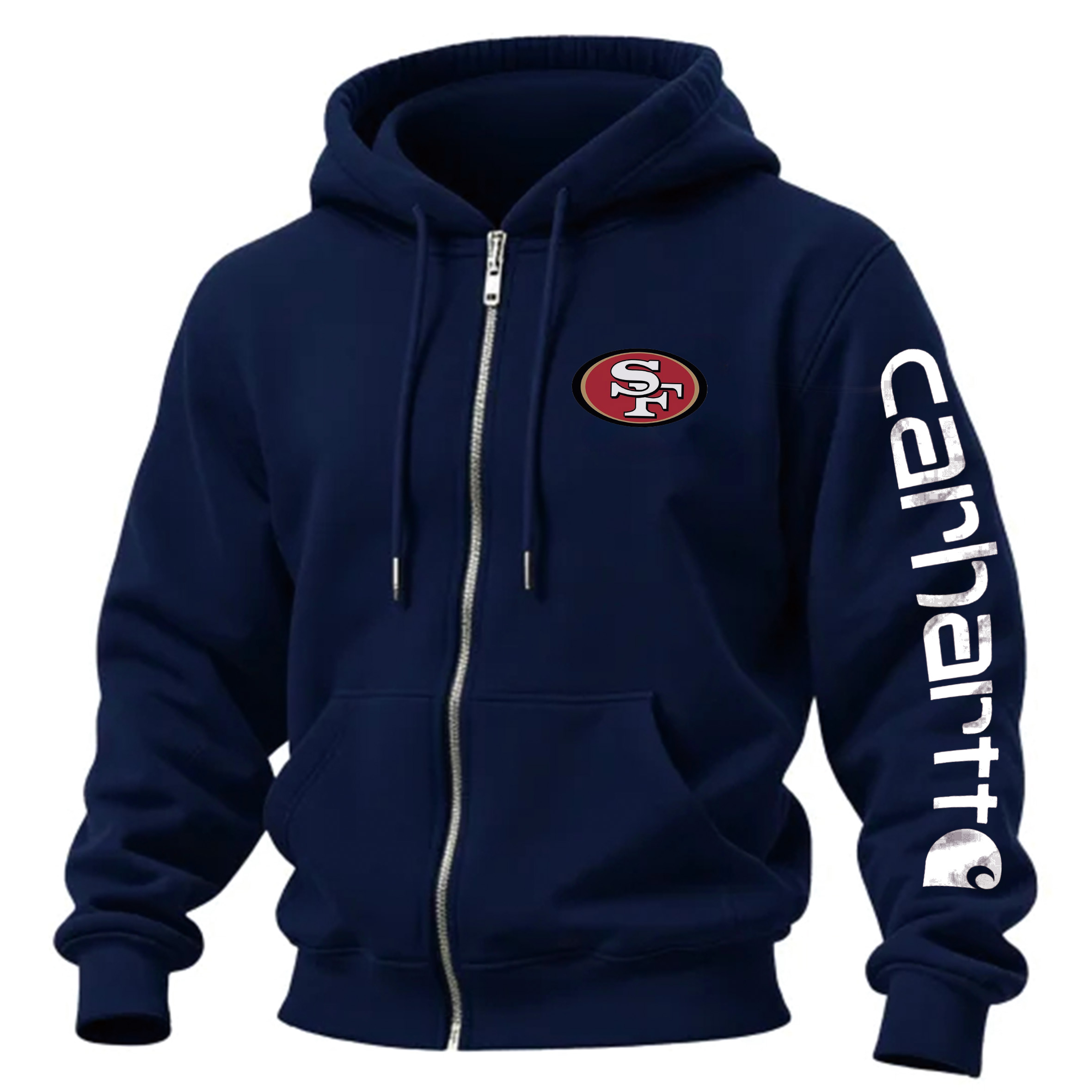 San Francisco 49ers Urban Zip-Up Hoodie With City-Inspired Design