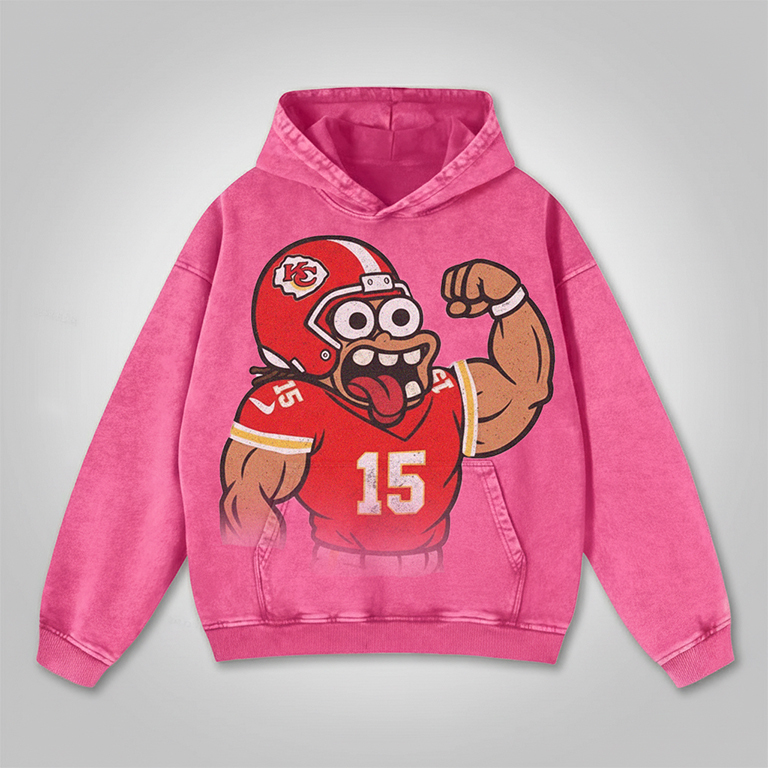 "Comic Athlete Hoodie"