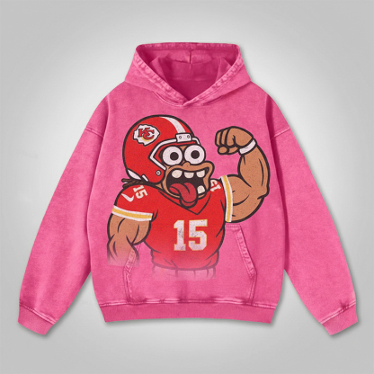 "Comic Athlete Hoodie"