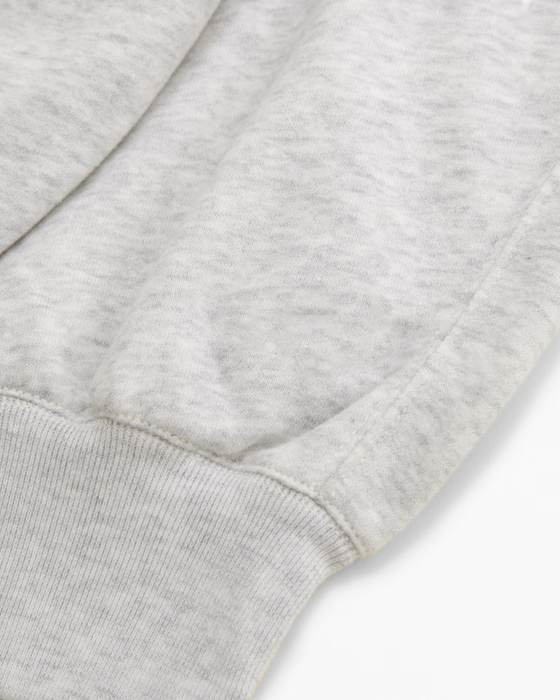 Ladies' grey Sunday casual sports sweatshirt