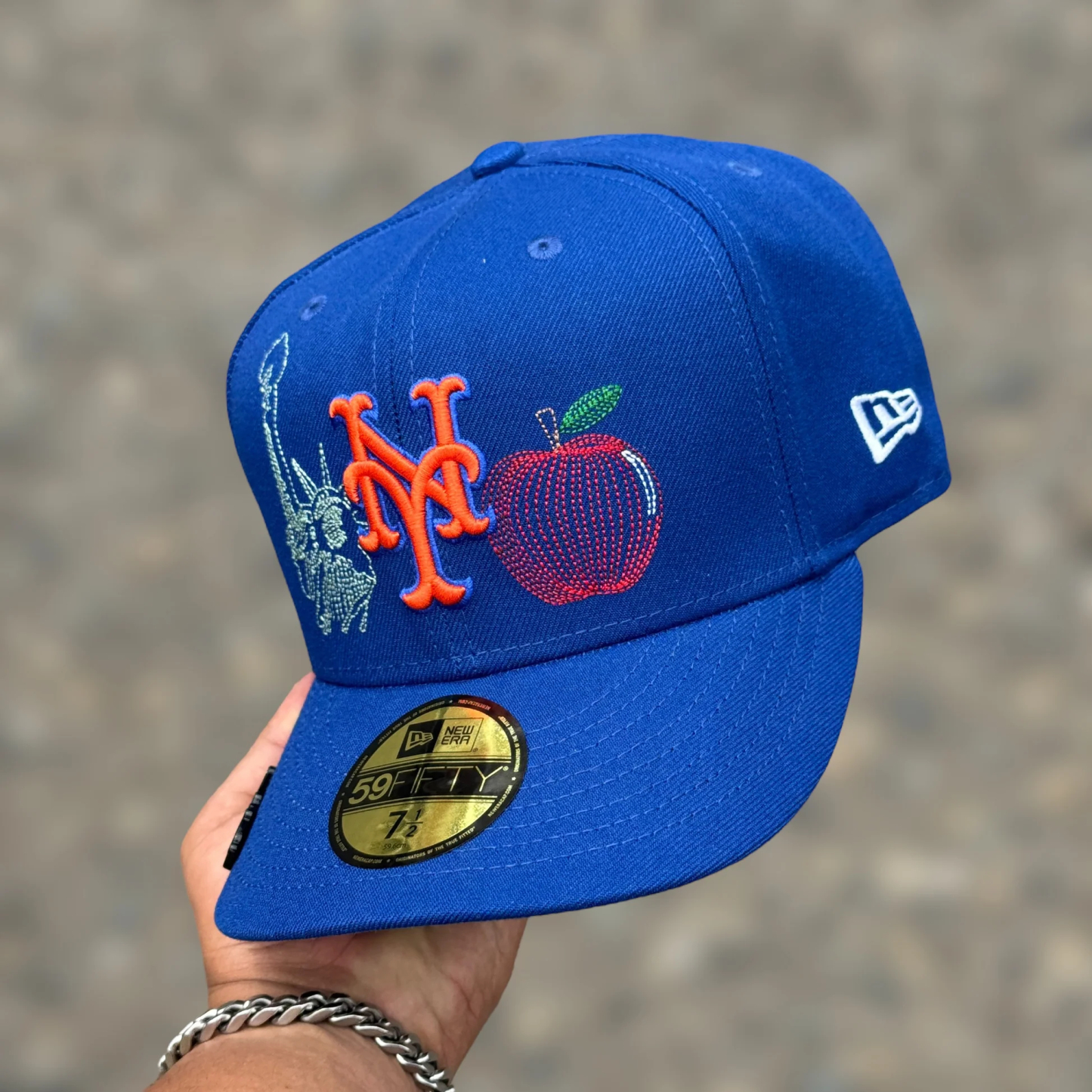  NEW ERA STATE STITCH 59FIFTY FITTED HAT - ROYAL