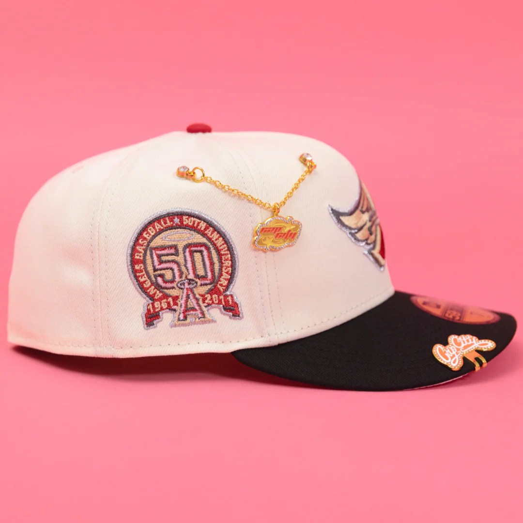 NEW ERA  59FIFTY CHROME/ BLACK 