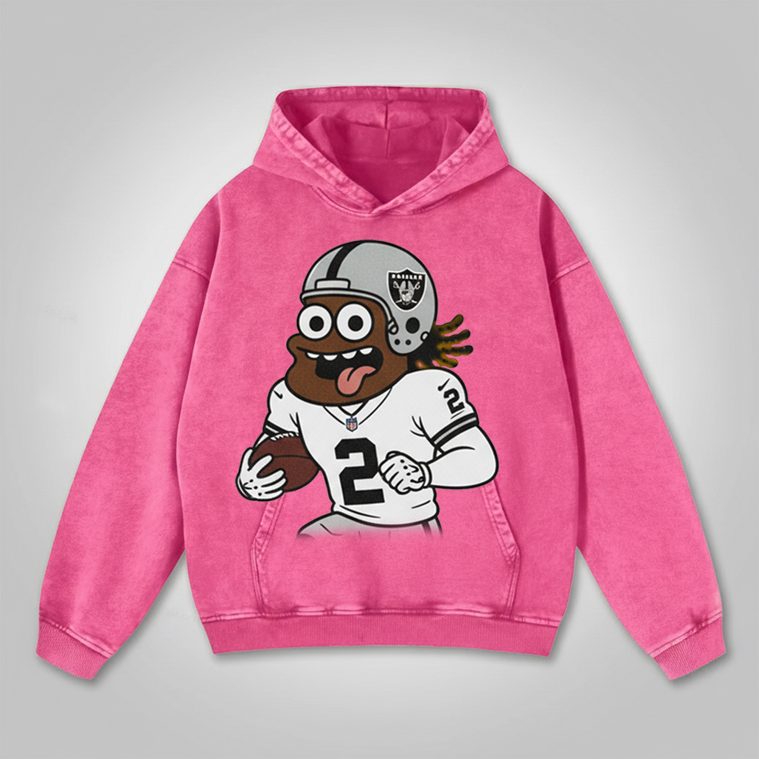 "Las Vegas Raider&No.2 Deuc"Hardknock Hoodie