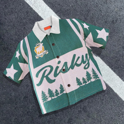 American Boys Tapestry Short Sleeve Shirt Jacket