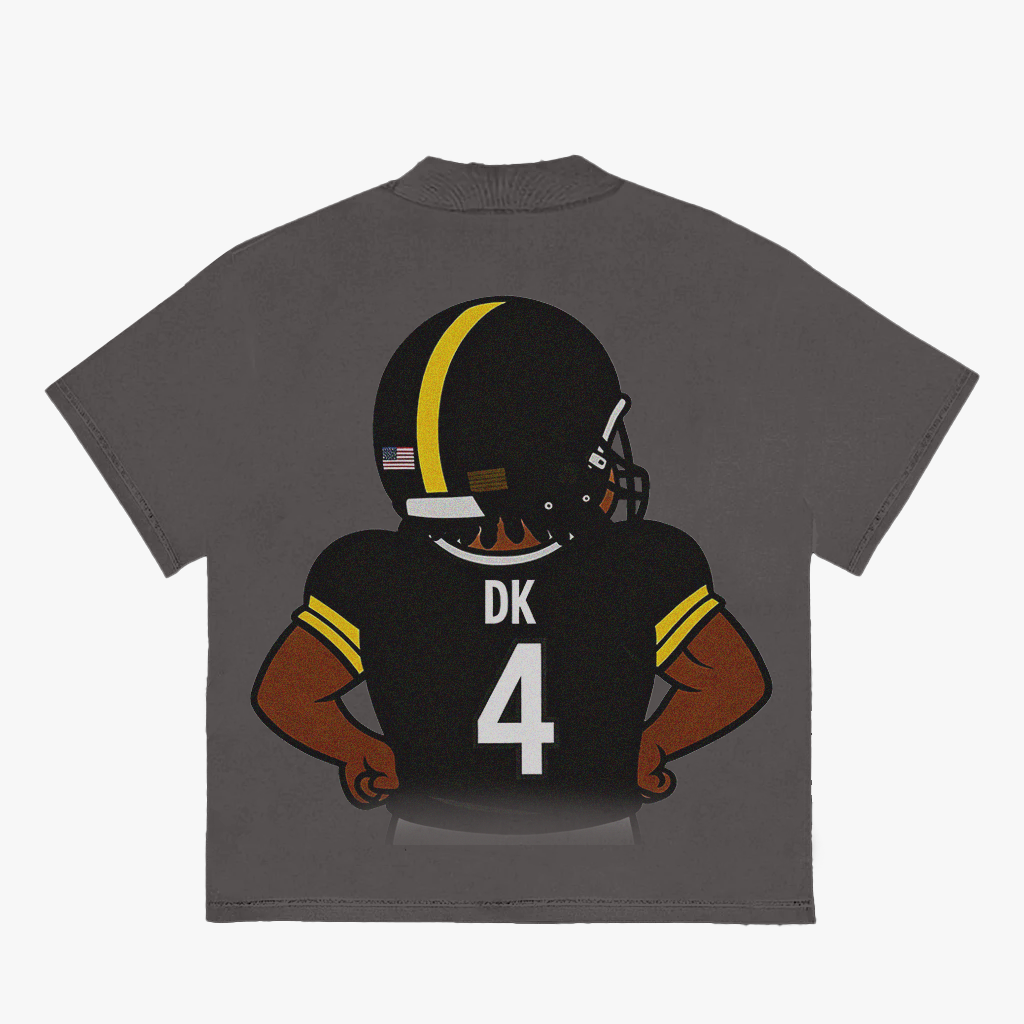 Number 4”DK" Hardknock Tee