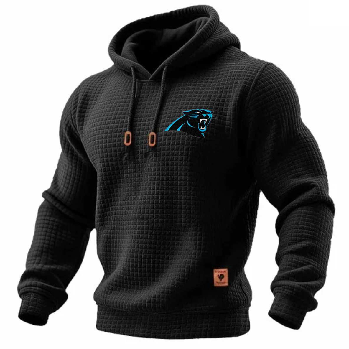 Carhartt × Carolina Panthers Head Logo Grid Fleece Lined Hoodie