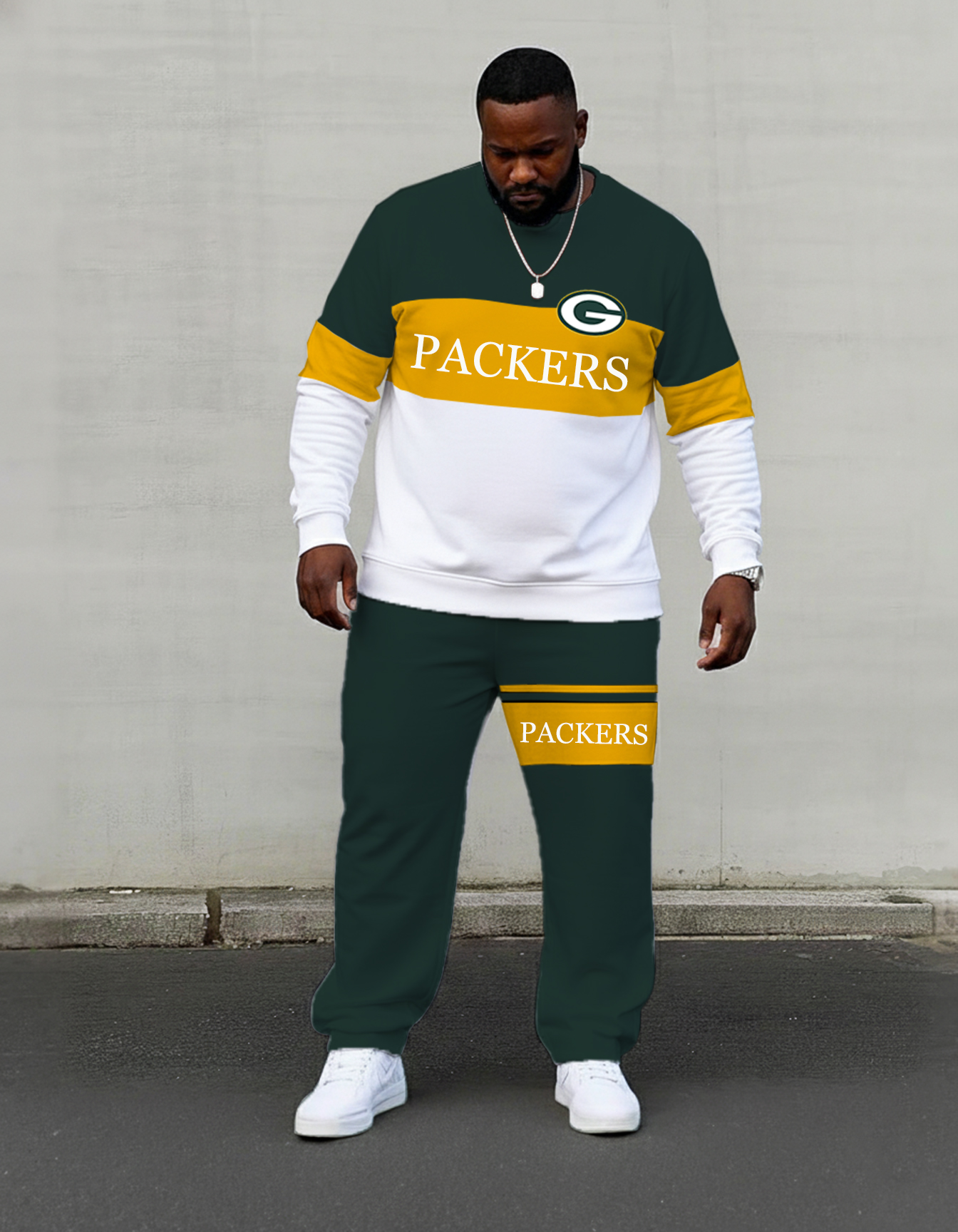 Comfortable Big & Tall Men's official sportswear from Green Bay Packers