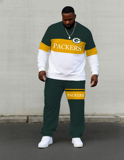 Comfortable Big & Tall Men's official sportswear from Green Bay Packers