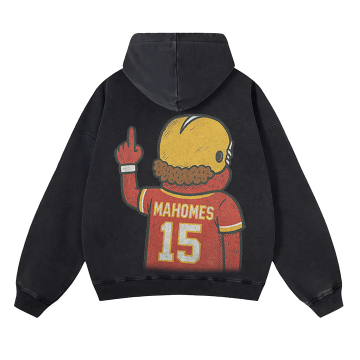 "Cleveland Cartoon hooded zipper sweatshirt"