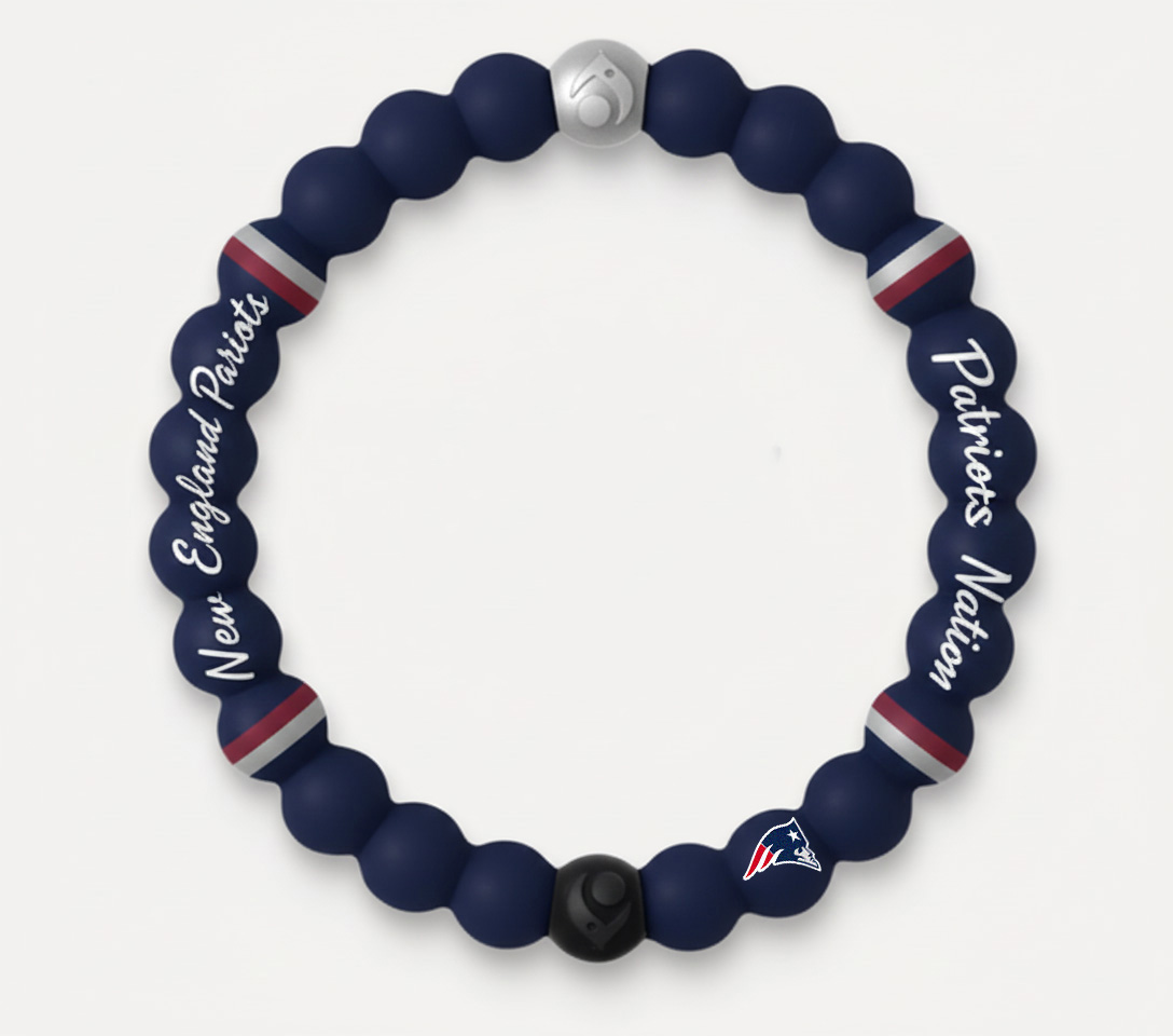 Nation Silicone Bracelet - Official Navy Blue and Red
