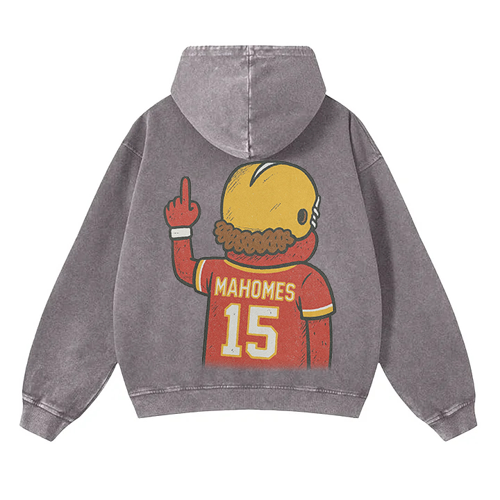 "Cleveland Cartoon hooded zipper sweatshirt"