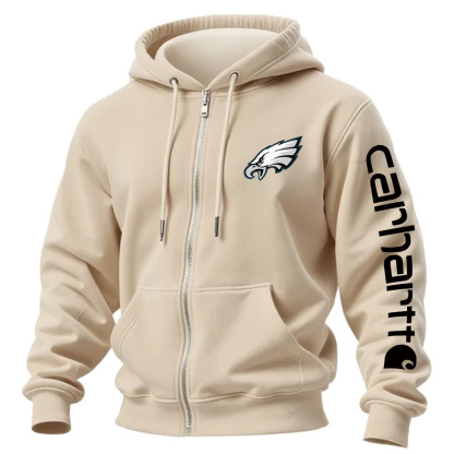 Philadelphia Eagles Urban Zip-Up Hoodie With City-Inspired Design