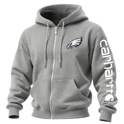 Philadelphia Eagles Urban Zip-Up Hoodie With City-Inspired Design