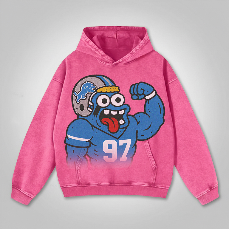 Detroit mascot hoodie