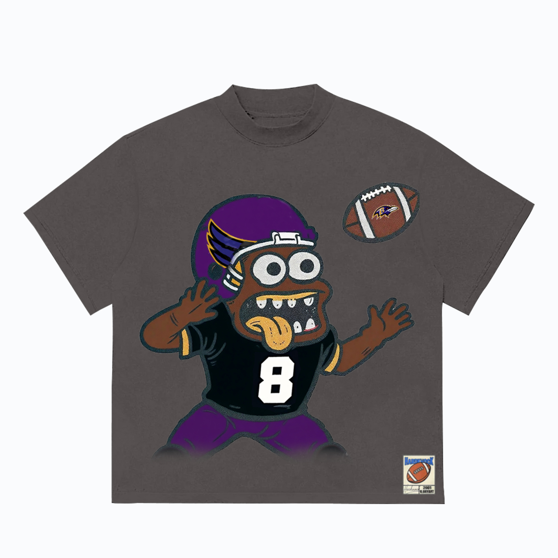 "Baltimore No.8 Jackson" Hardknock Tee