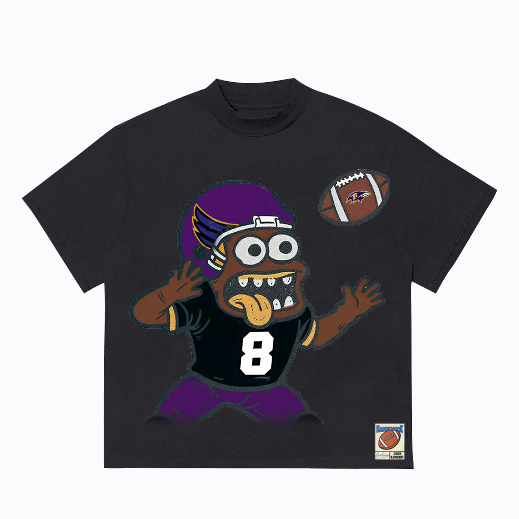 "Baltimore No.8 Jackson" Hardknock Tee