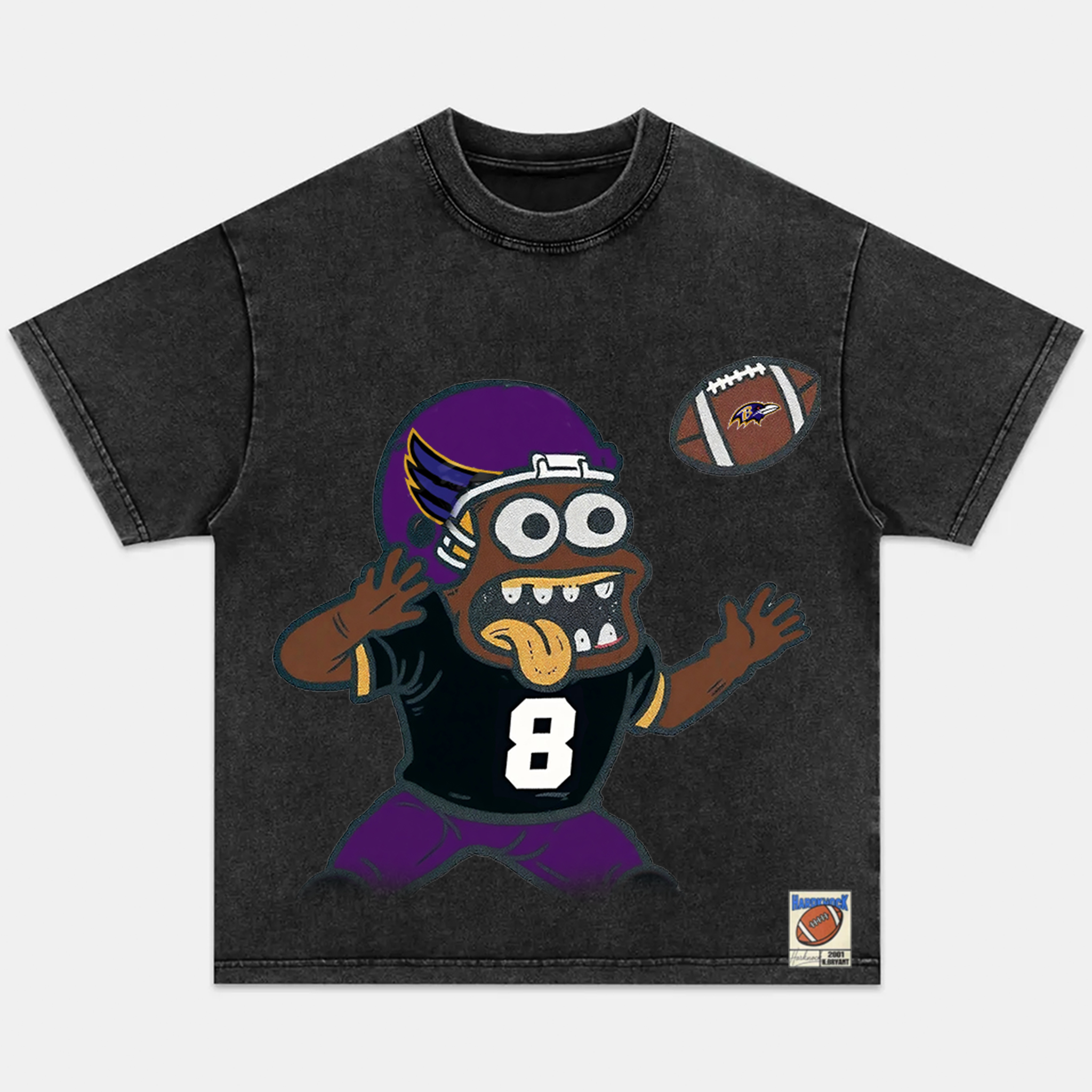 "Baltimore No.8 Jackson" Hardknock Tee