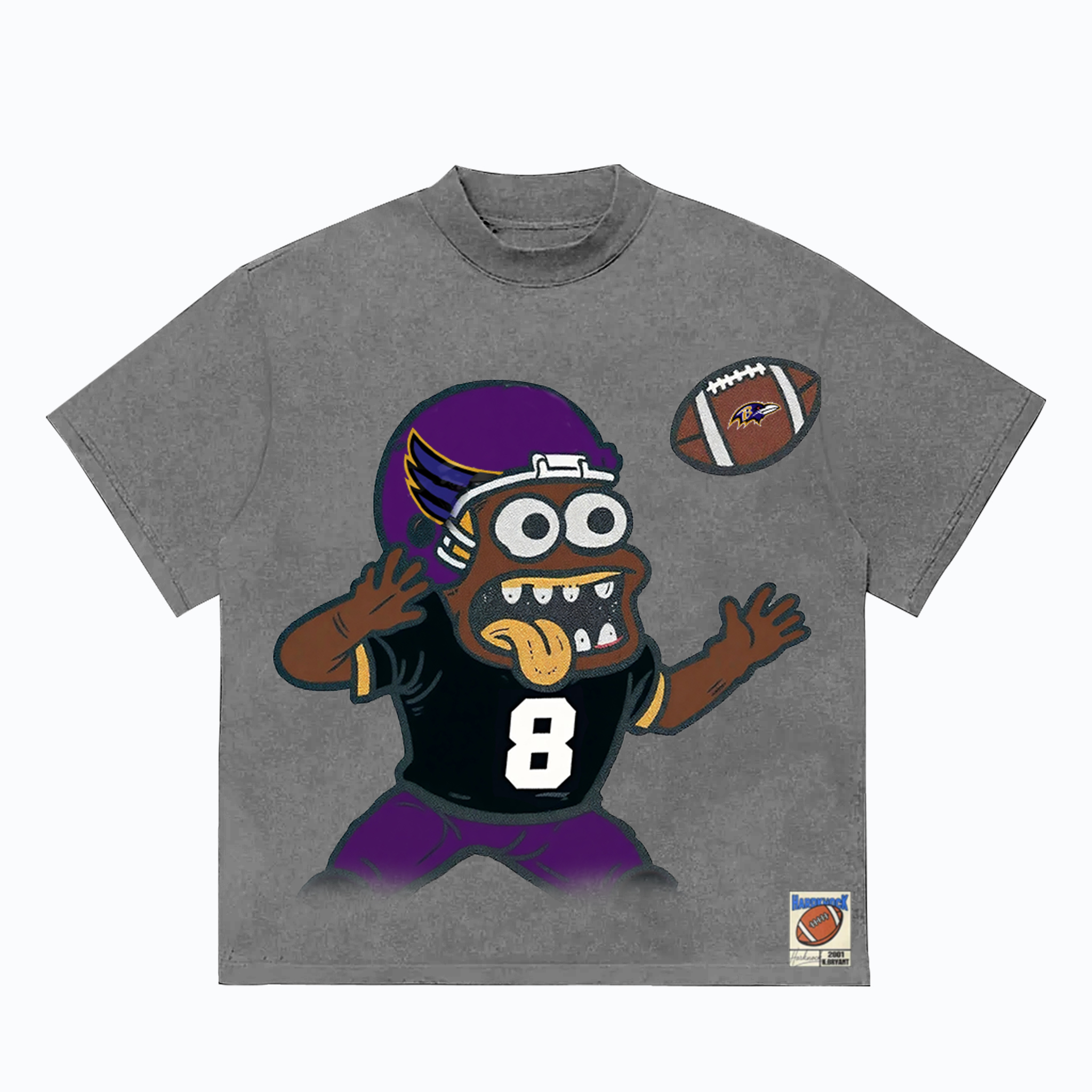 "Baltimore No.8 Jackson" Hardknock Tee