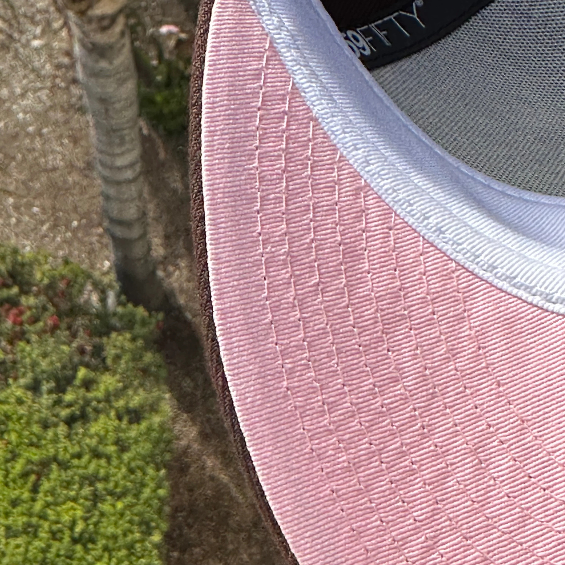 NEW ERA  59FIFTY BROWN/ 1999 WORLD SERIES PATCH