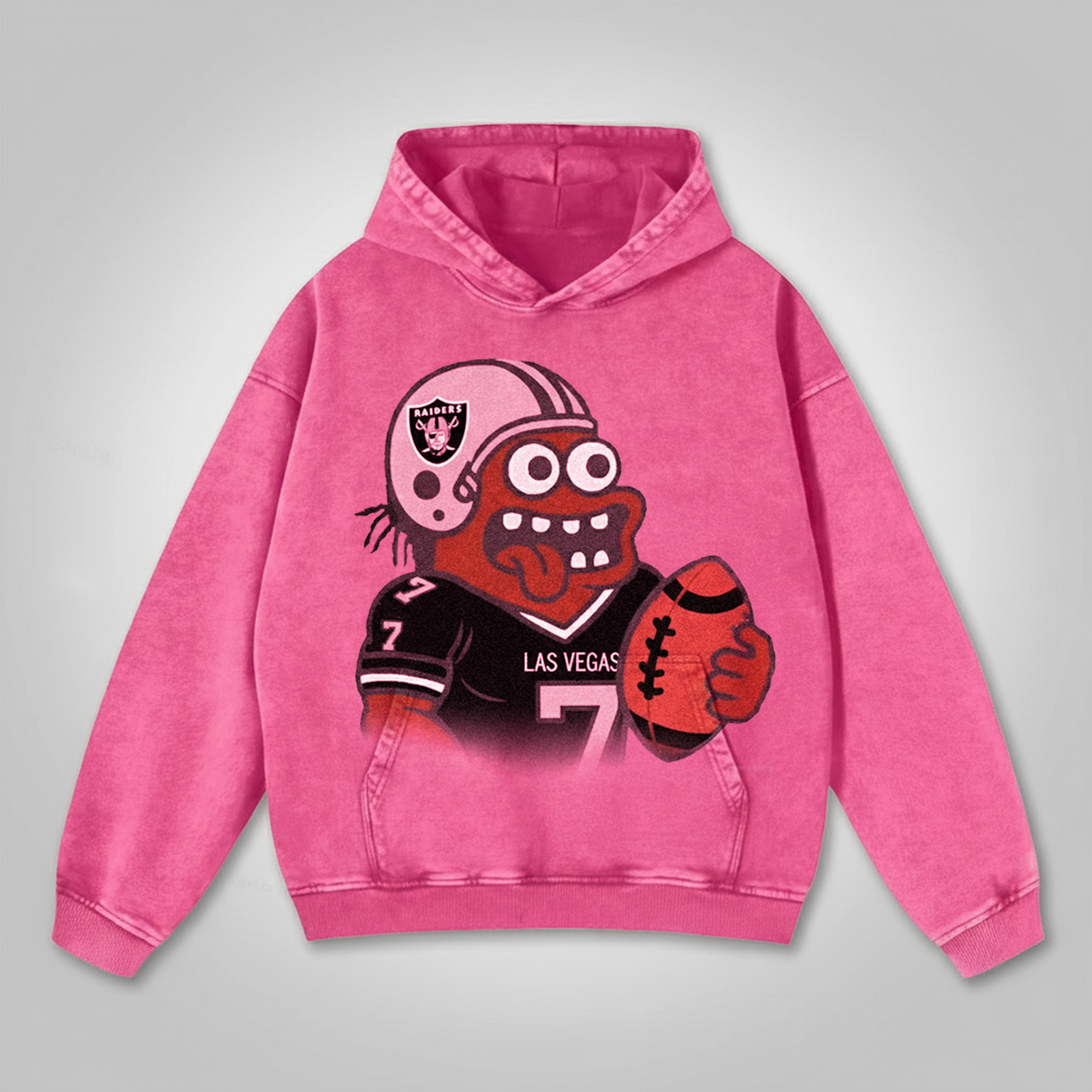 "Las Vegas Raider&No.7 gen"Hardknock Hoodie