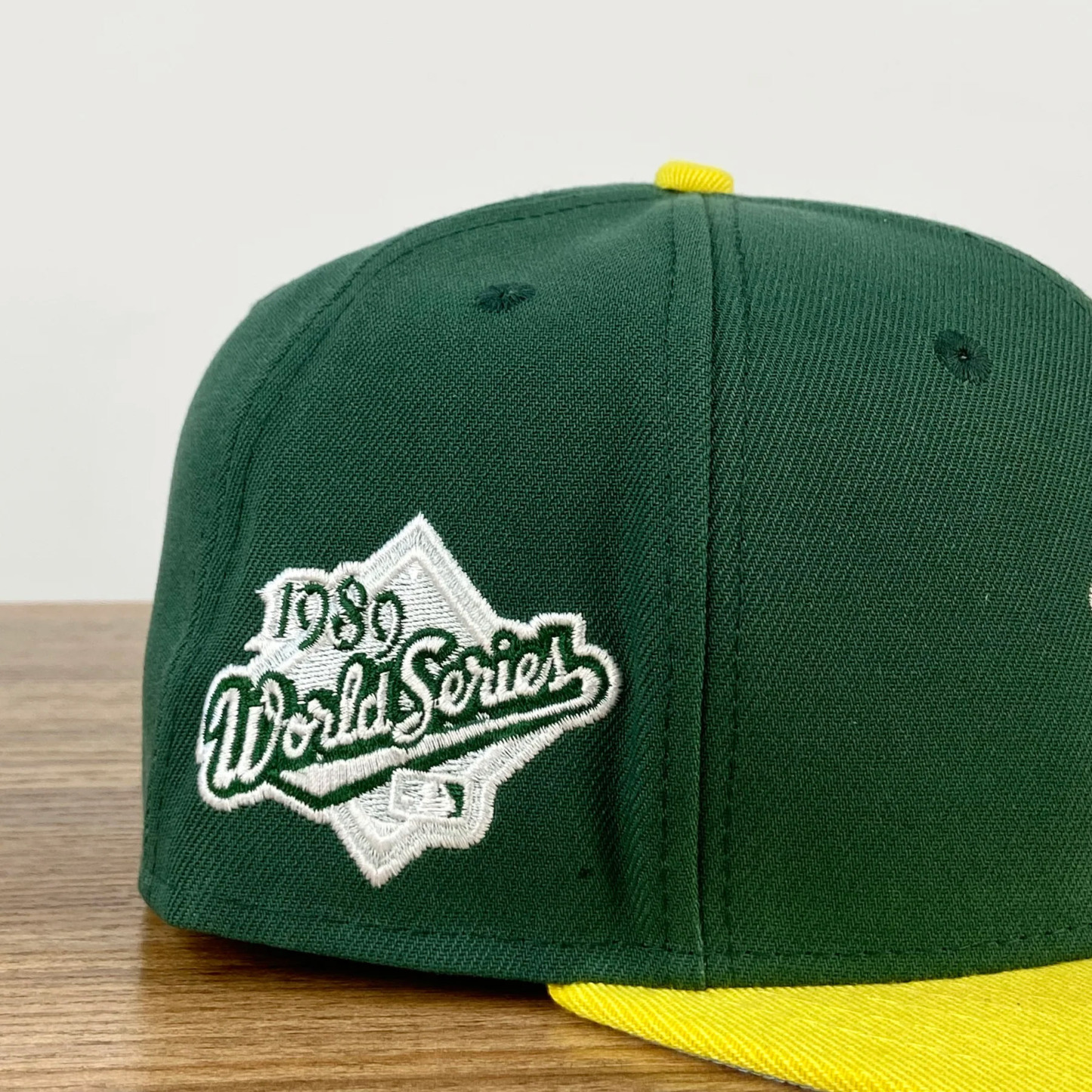 NEW ERA LETTERMAN FITTED SNAPBACKS IN DARK GREEN EMBROIDERED CASUAL BASEBALL CAP