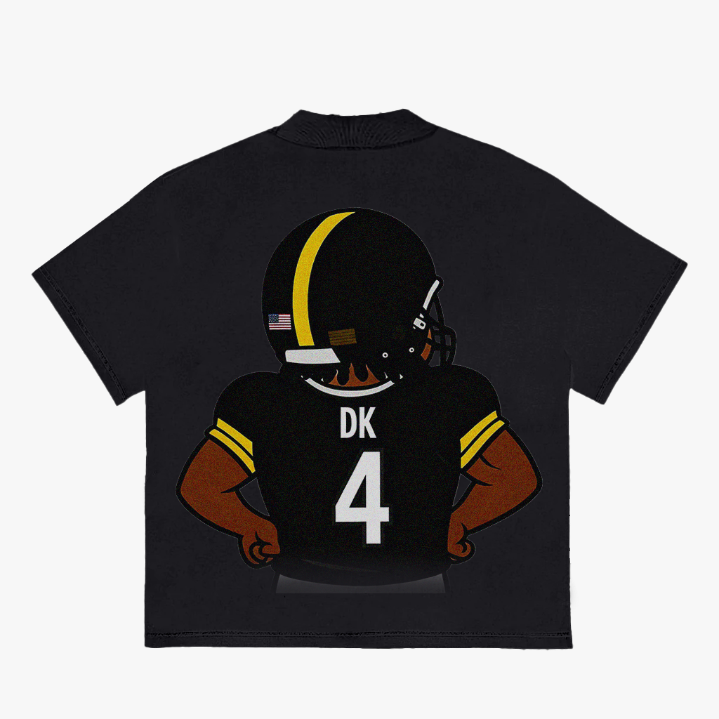 Number 4”DK" Hardknock Tee
