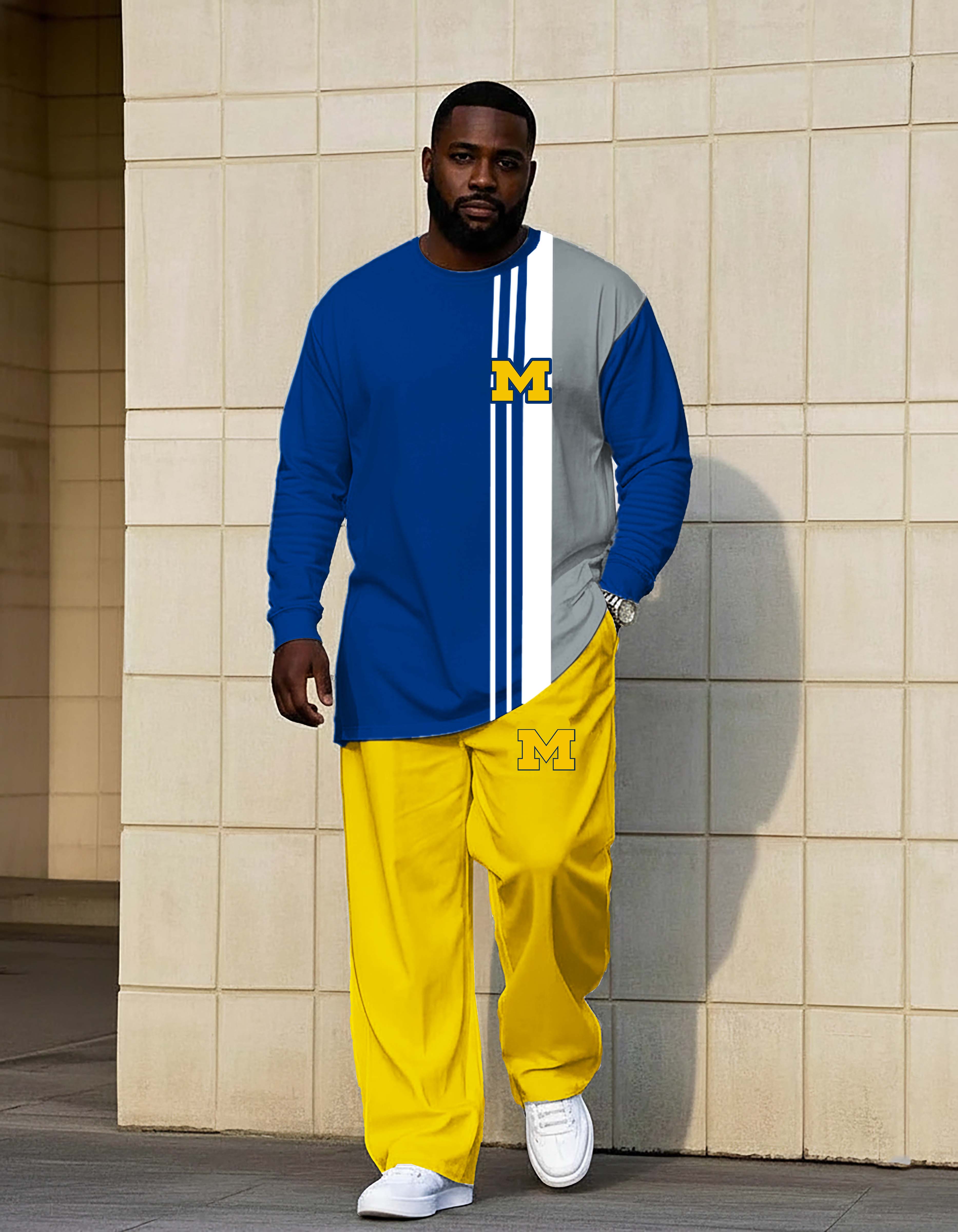 Big & Tall Men's official sportswear from Michigan Wolverines