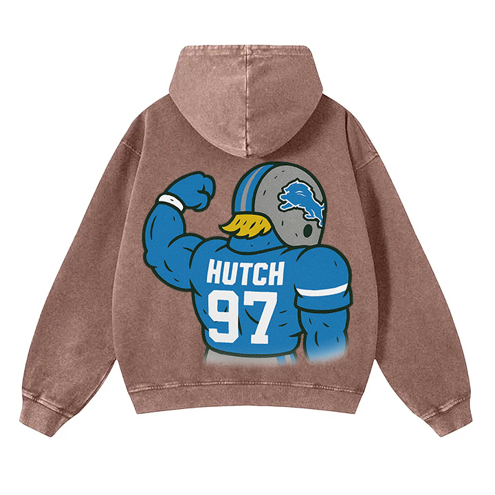 [Copy]Classic Wind Suit Pullover Hoodie - Blue