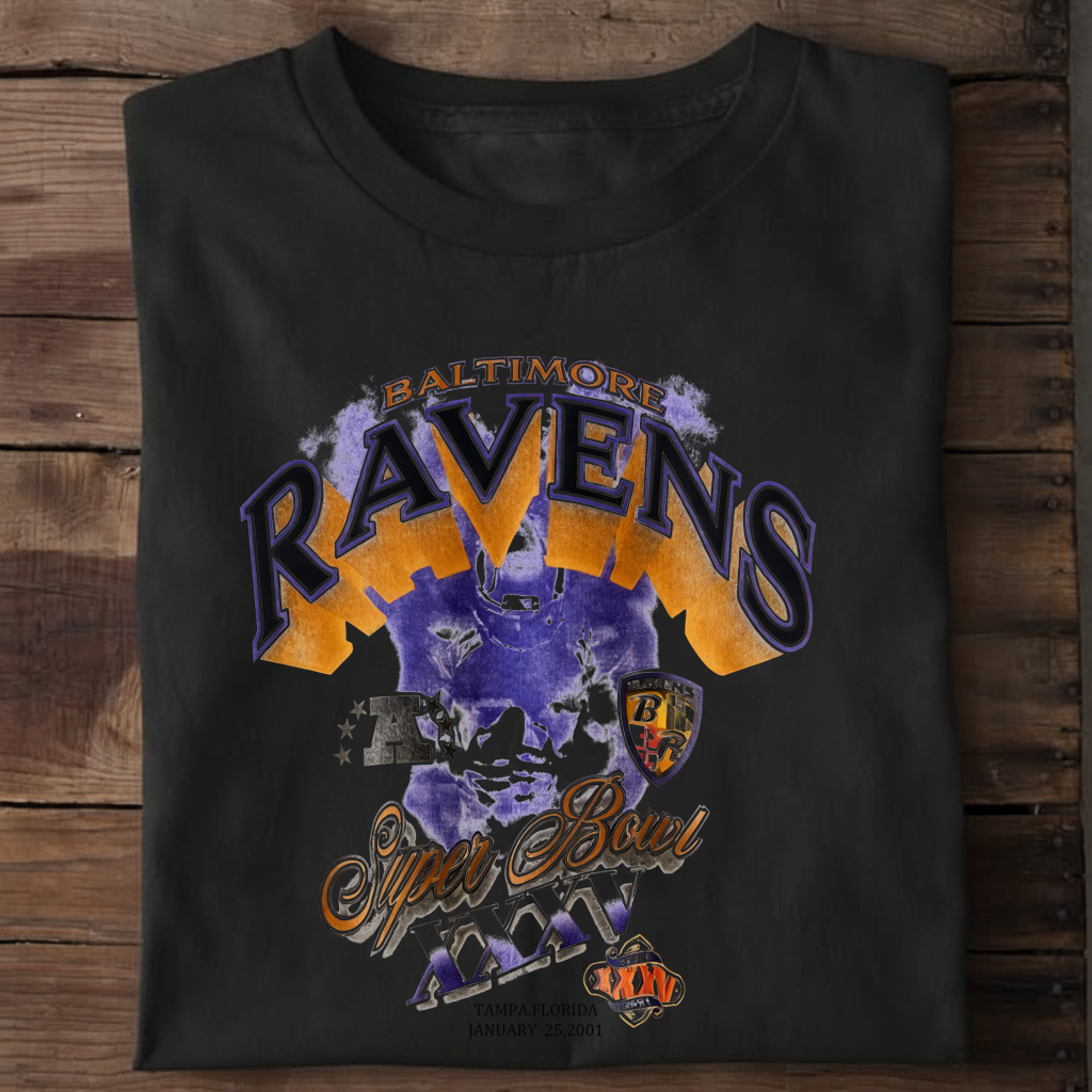 Vintage Super Bowl XXXV Graphic T-Shirt