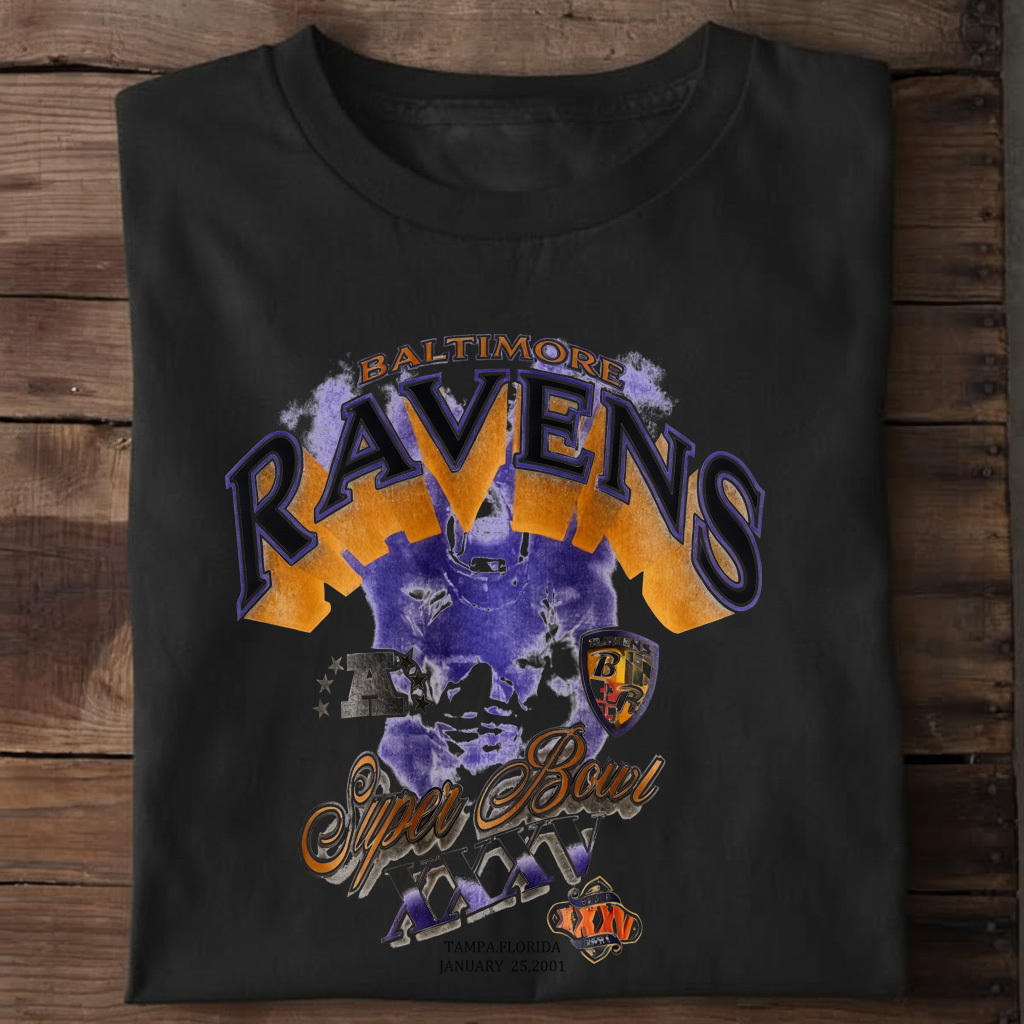 Vintage Super Bowl XXXV Graphic T-Shirt