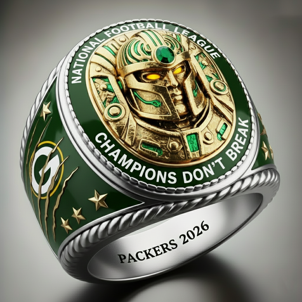 Legacy Champions Ring  3D Stereoscopic printing Multi-Team Edition